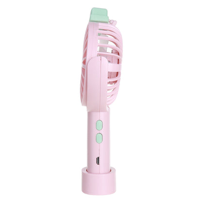 Handheld Spray Mini Fan 3-speed Adjustment Usb Charging