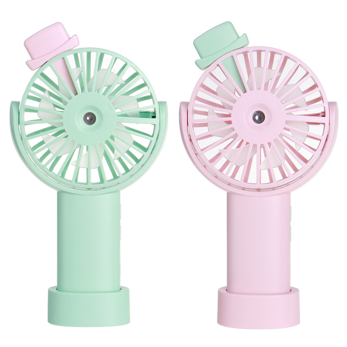 Handheld Spray Mini Fan 3-speed Adjustment Usb Charging