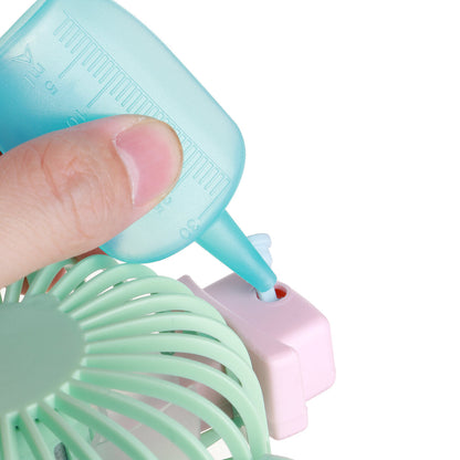 Handheld Spray Mini Fan 3-speed Adjustment Usb Charging