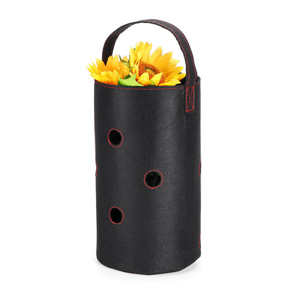 Hanging Non-woven Felt Vertical Planter Bag 11x Pockets For
