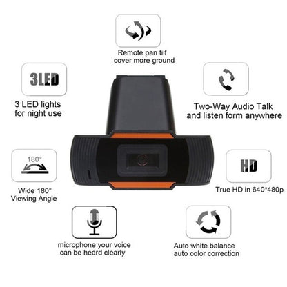 Hd Webcam Auto Focus Pc Web Usb Camera Video Conference Cams