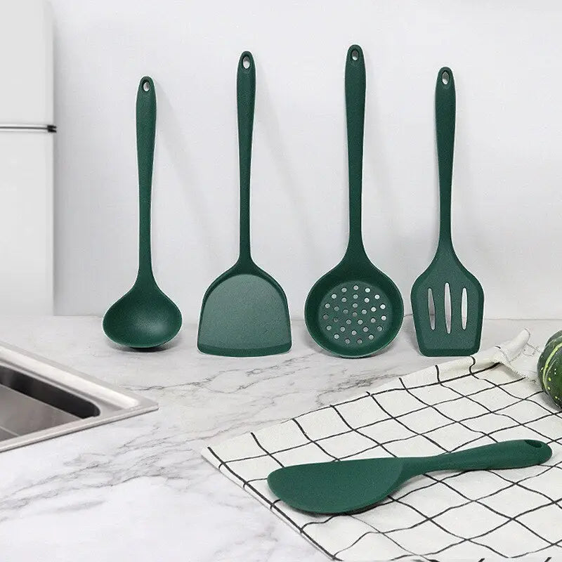 Heat Resistant Spatula Soup Spoon Brush