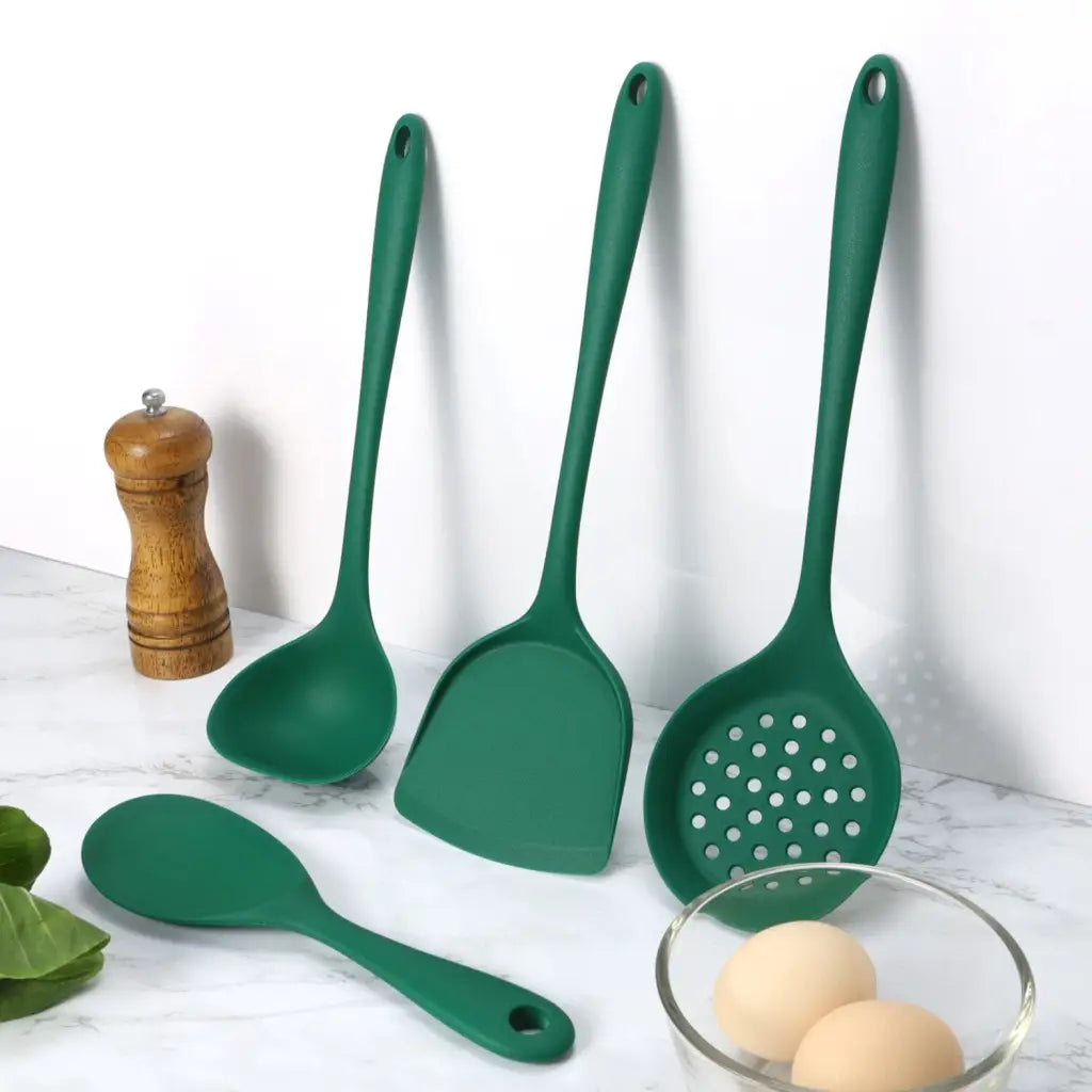 Heat Resistant Spatula Soup Spoon Brush