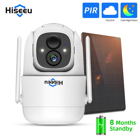 Hiseeu 1080p Cloud Ai Wifi Video Security Surveillance