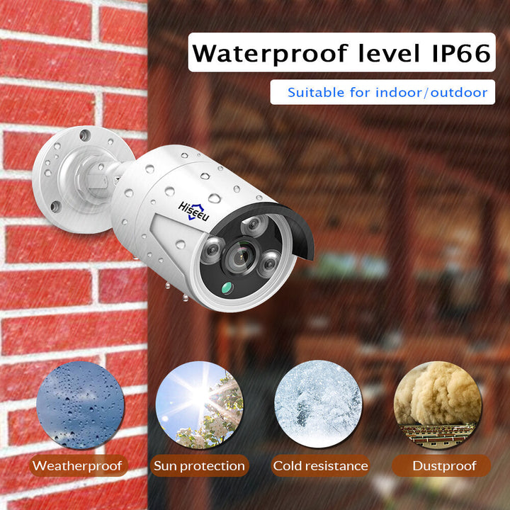 Hiseeu Hb612 Hb613 1536p 3.0mp Poe Mini Bullet Ip Camera