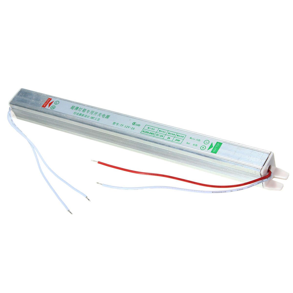 Ip20 Ac200v-264v To Dc12v 24w Switching Power Supply Driver