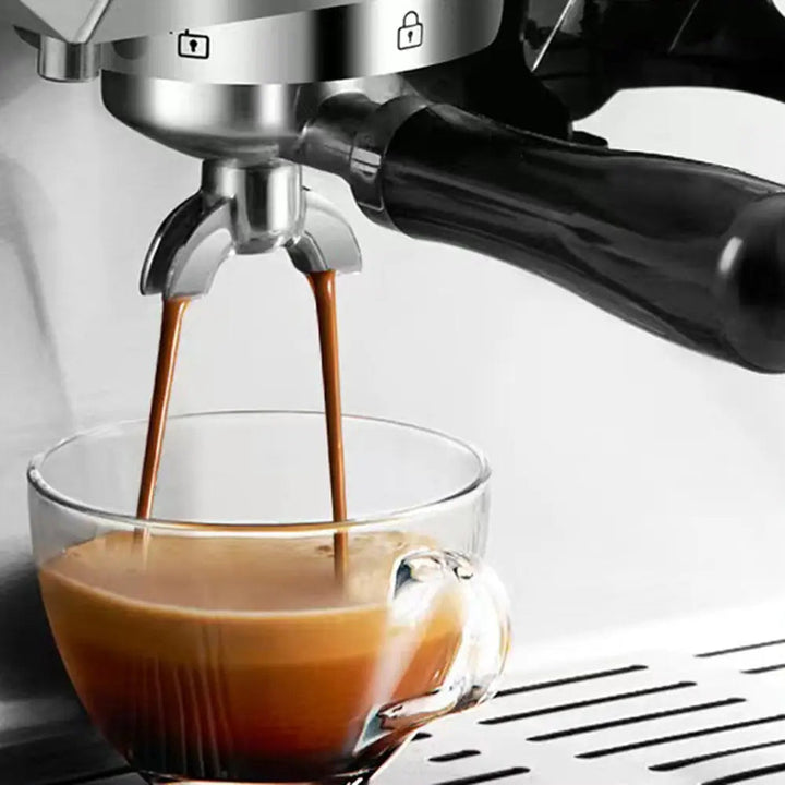 Italian Auto Coffee Maker Grinder Espresso Steam Milk