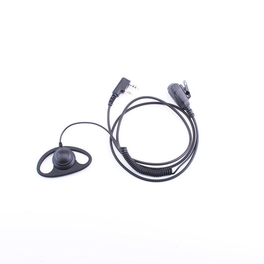K-011-curve d Shape Earphone Spring Headphones Applicable