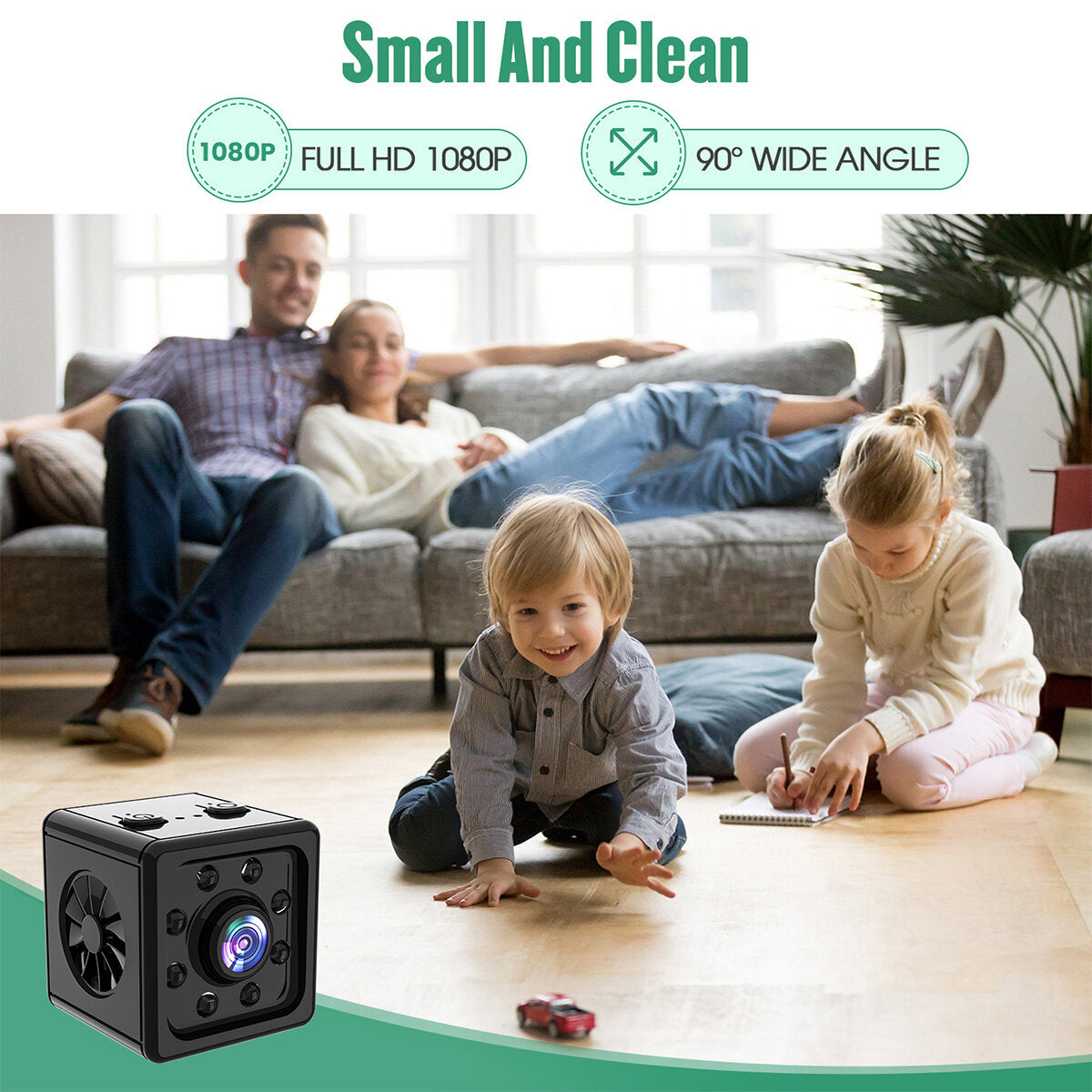 K13 1080p Ip Camera Mini Wifi Wireless Surveillance Remote