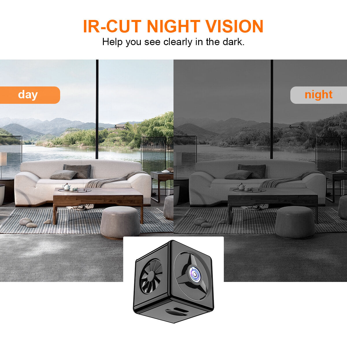 K14 Mini Wifi Camera 1080p Hd Ip Night Vision Cam Motion
