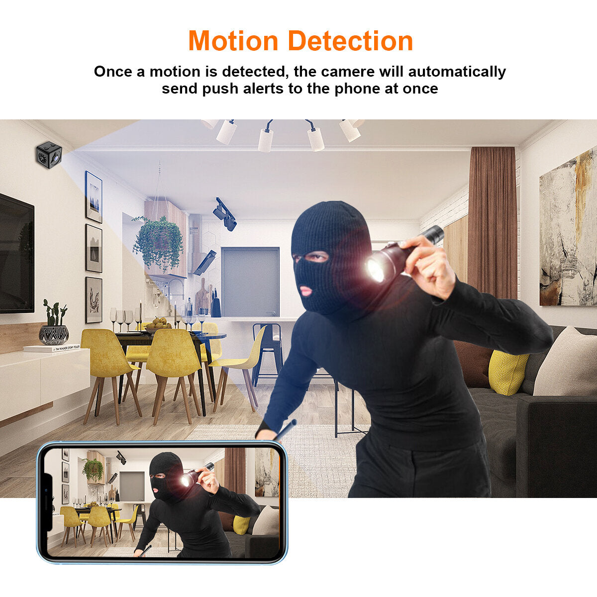 K14 Mini Wifi Camera 1080p Hd Ip Night Vision Cam Motion