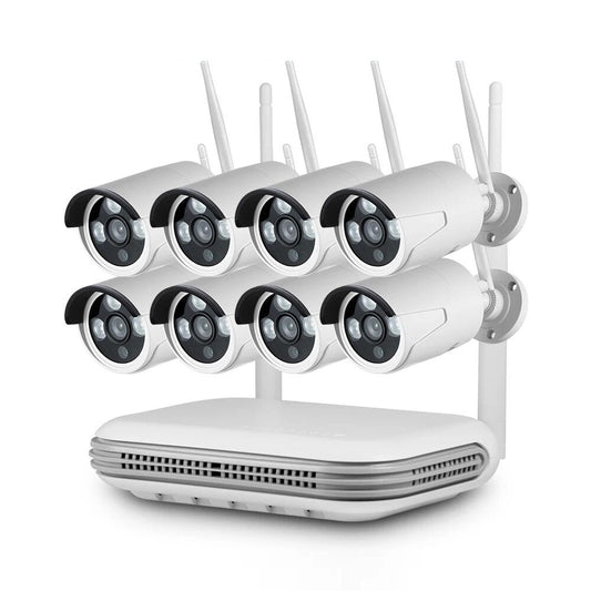 Kerui H.265 8ch Wifi Wireless Mini Nvr 3mp Security Camera