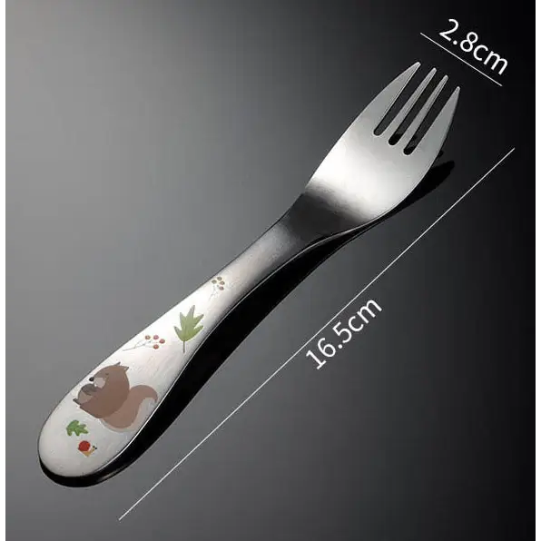 Kids Cutlery Cartoon Spoon Fork