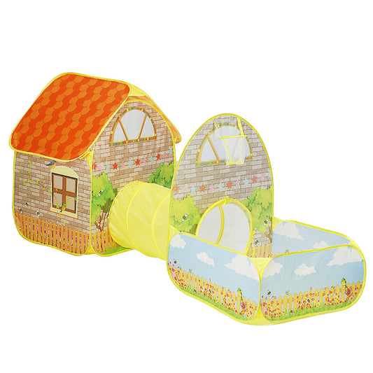 Kids Tent Crawling Tunnel Foldable Play House Infant Yard