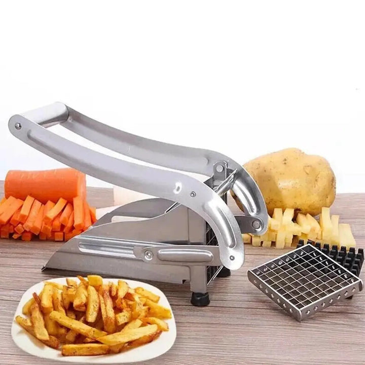 Kitchen Potato Slicer - Steel Fry Cutter