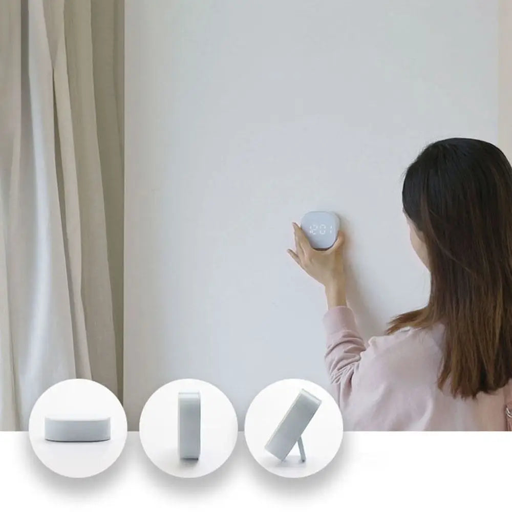 Kitchen Timer Alarm Clock - Dual Temperature Thermometer