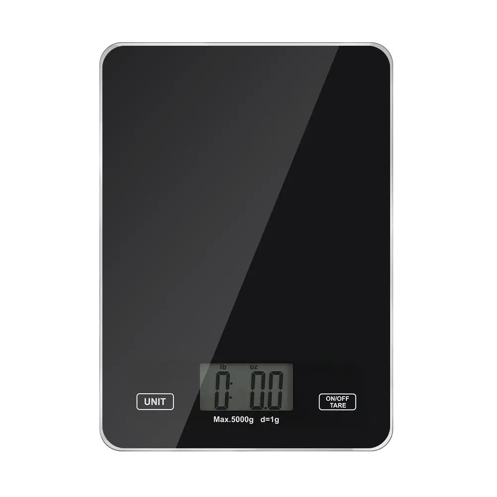 Kitchen Toughened Glass Scale 1g/5kg Lcd Display Baking Tool