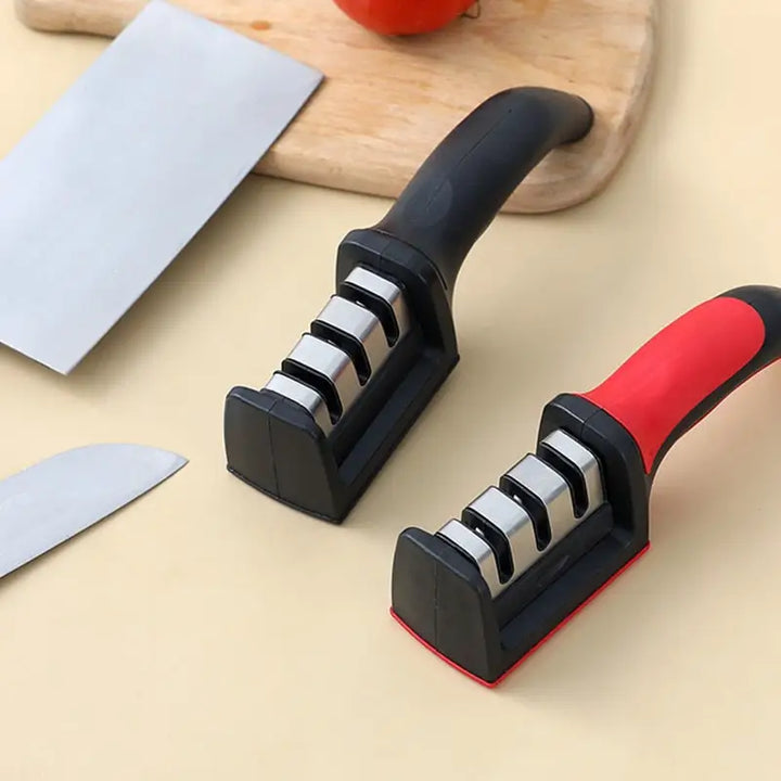 Knife Sharpener 3 Stages Quick Sharpening Tool