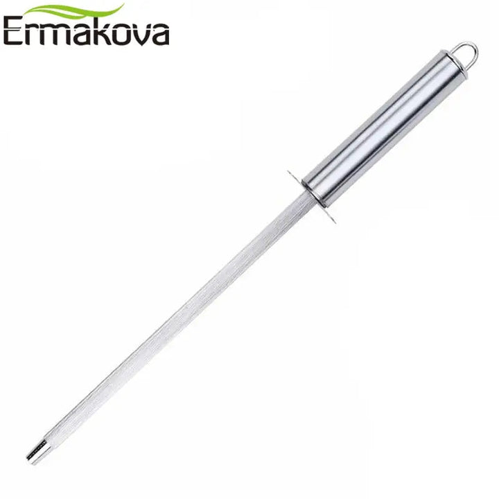 Knife Sharpening Rod 12 Inch Honing Steel Carbon Stainless