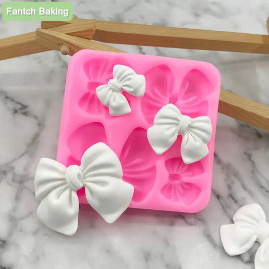 Knot Bow Molds Silicone Fondant Cake Decoration