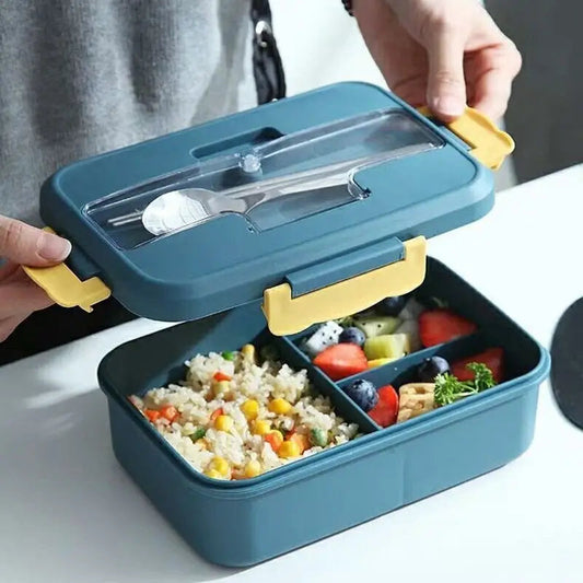 Lunch Box Spoon Chopsticks Wheat Straw Storage