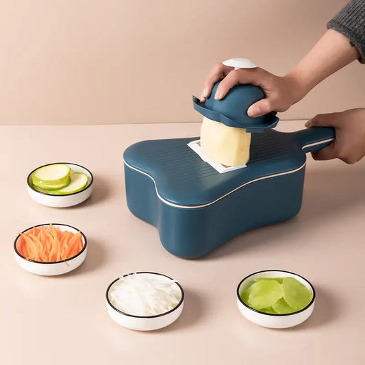 Manual Veg Fruit Spiral Shredder - Kitchen Grater