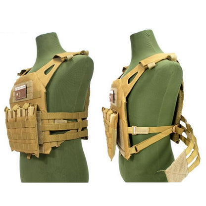 Men Tactical Military Armor Army Combat Vest Molle Plate