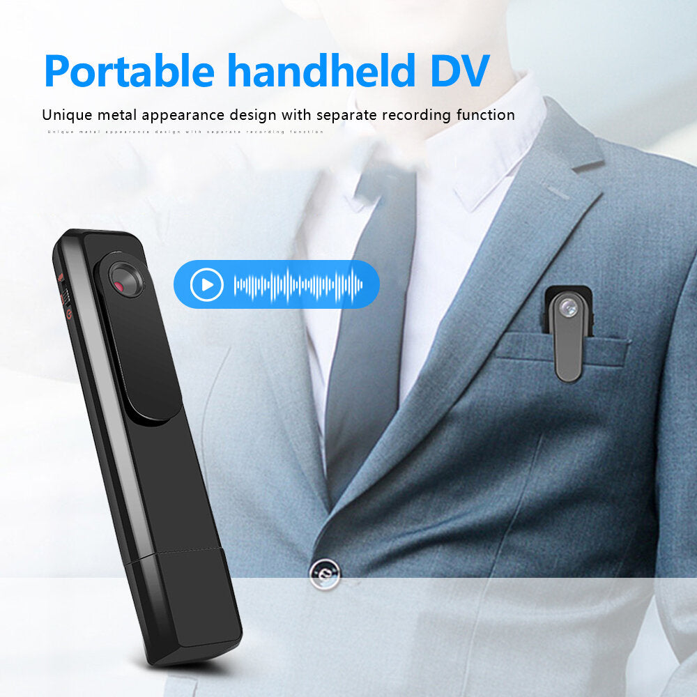 Mini Back Clip Camera Hd 1080p On Body Pocket Video