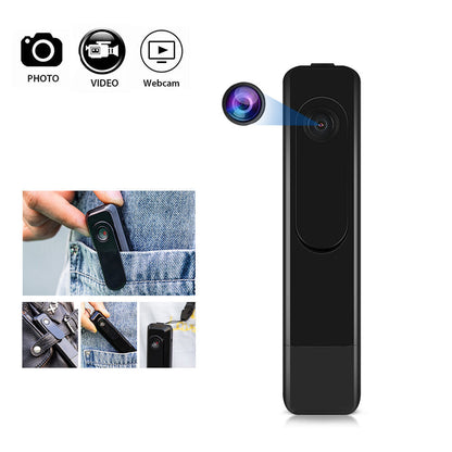 Mini Back Clip Camera Hd 1080p On Body Pocket Video