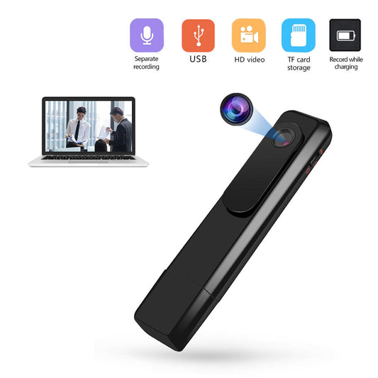 Mini Back Clip Camera Hd 1080p On Body Pocket Video