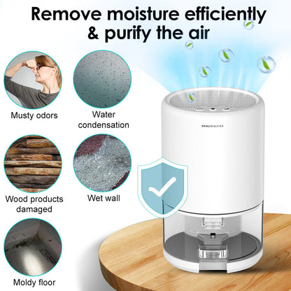 Mini Dehumidifier Air Dryer Moisture Absorber Powerful