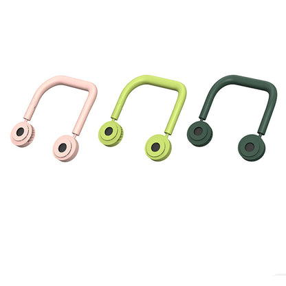 Mini Portable Neck Hanging Leafless Fan 3 Adjustable Wind