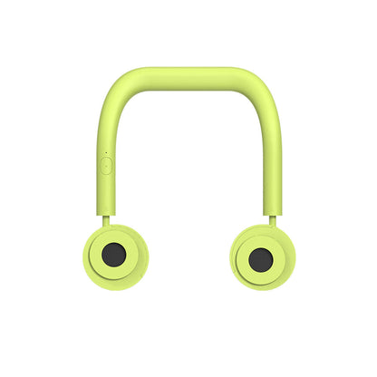 Mini Portable Neck Hanging Leafless Fan 3 Adjustable Wind