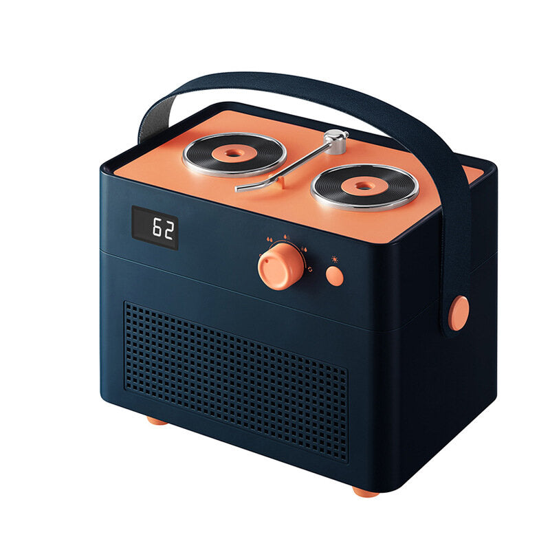 Mini Record Player Dual Spray Humidifier Usb Charging