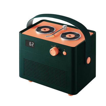 Mini Record Player Dual Spray Humidifier Usb Charging