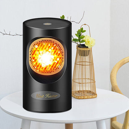 Mini Space Heater Fast Heating Fan All Seasons Warmer Button