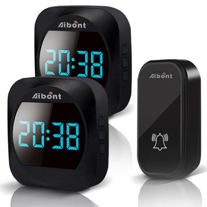 Ml 195 Wireless Doorbell Smart Household Doorbell With Time