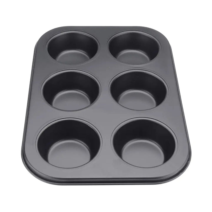 Muffin Pan - 6pc Round Bake Cup Cake Tray