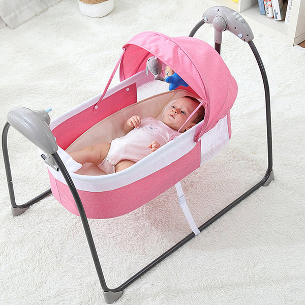 Multi-function Smart Electric Baby Cradle Bed Timing