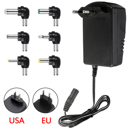 Multi Voltage Power Adapter 2500ma 3v 4.5v 6v 9v 12v Dc