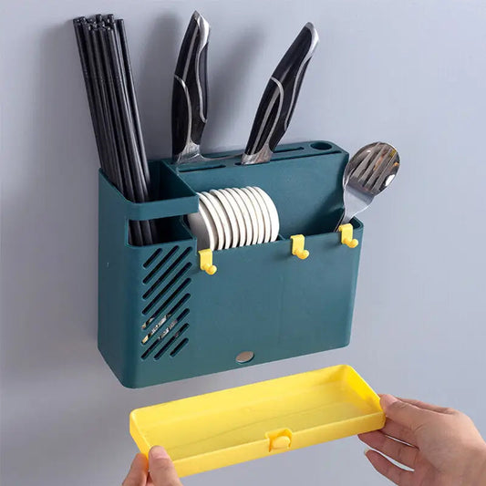 Multifunction Kitchen Storage Organization Spoon Fork Racks
