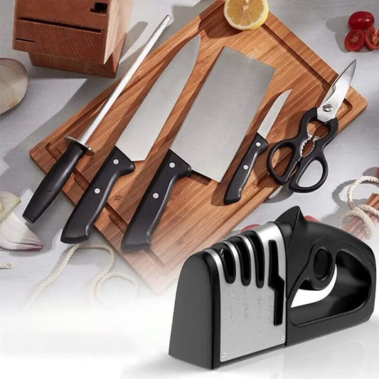 Multifunctional Knife Sharpener Stainless Steel