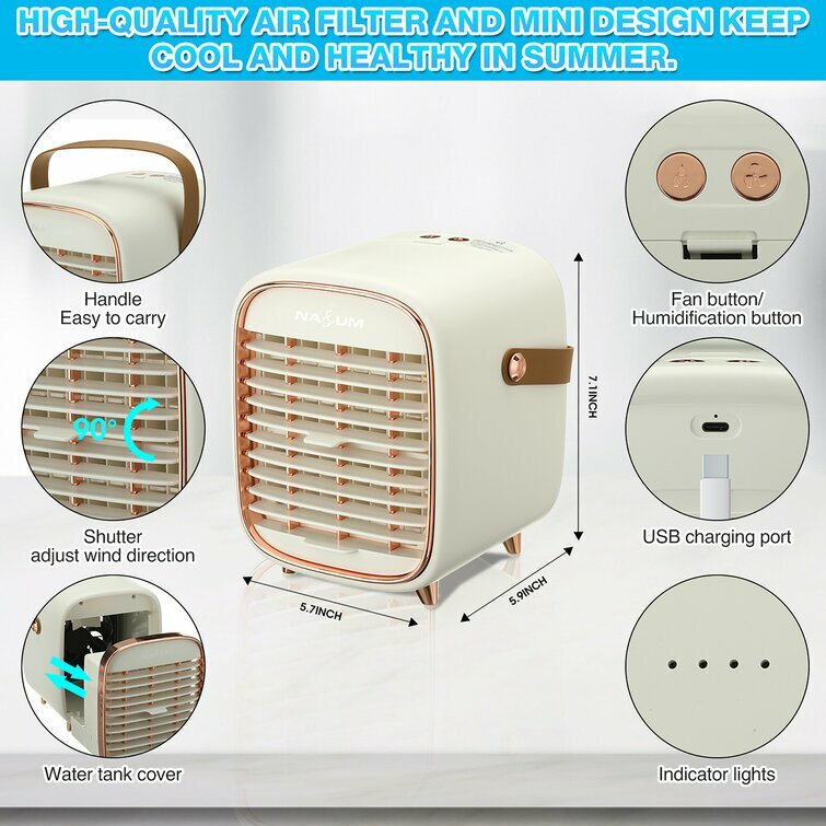 Nasum Personal Space Air Conditioner Fan