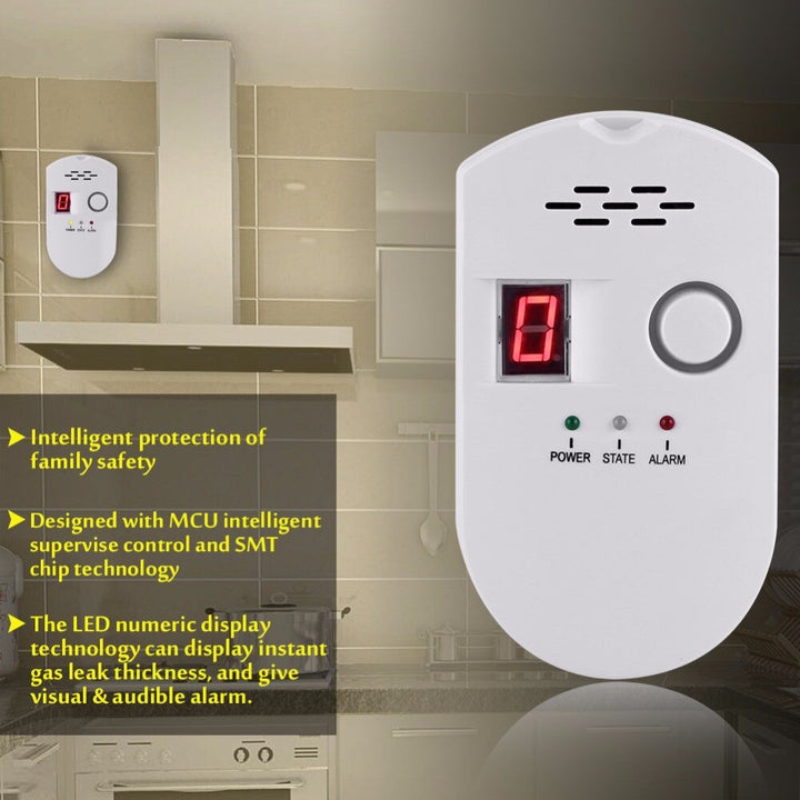 Natural Gas Sensor Home Alarm Leak High Sensitivity Lpg Lng