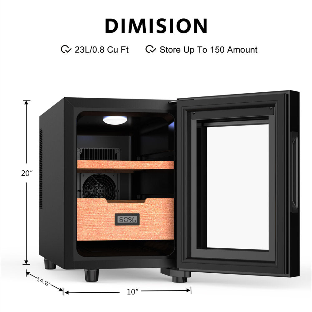 Needone 16l Cooler Humidor Electronic With Spanish Cedar