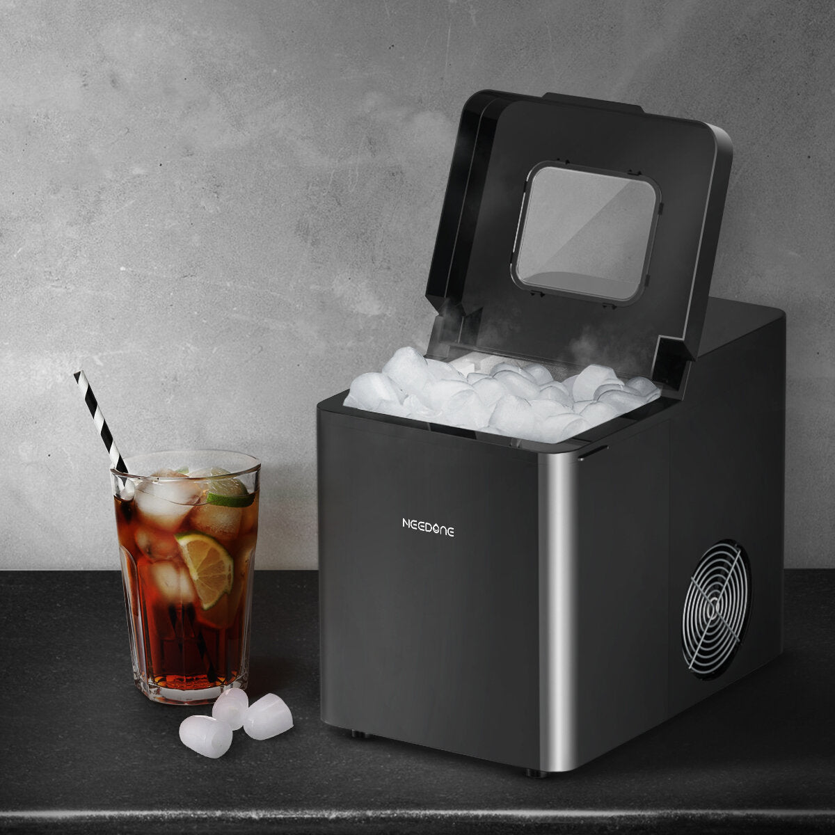 Needone 33lbs/24h Electric Portable Ice Maker Machine