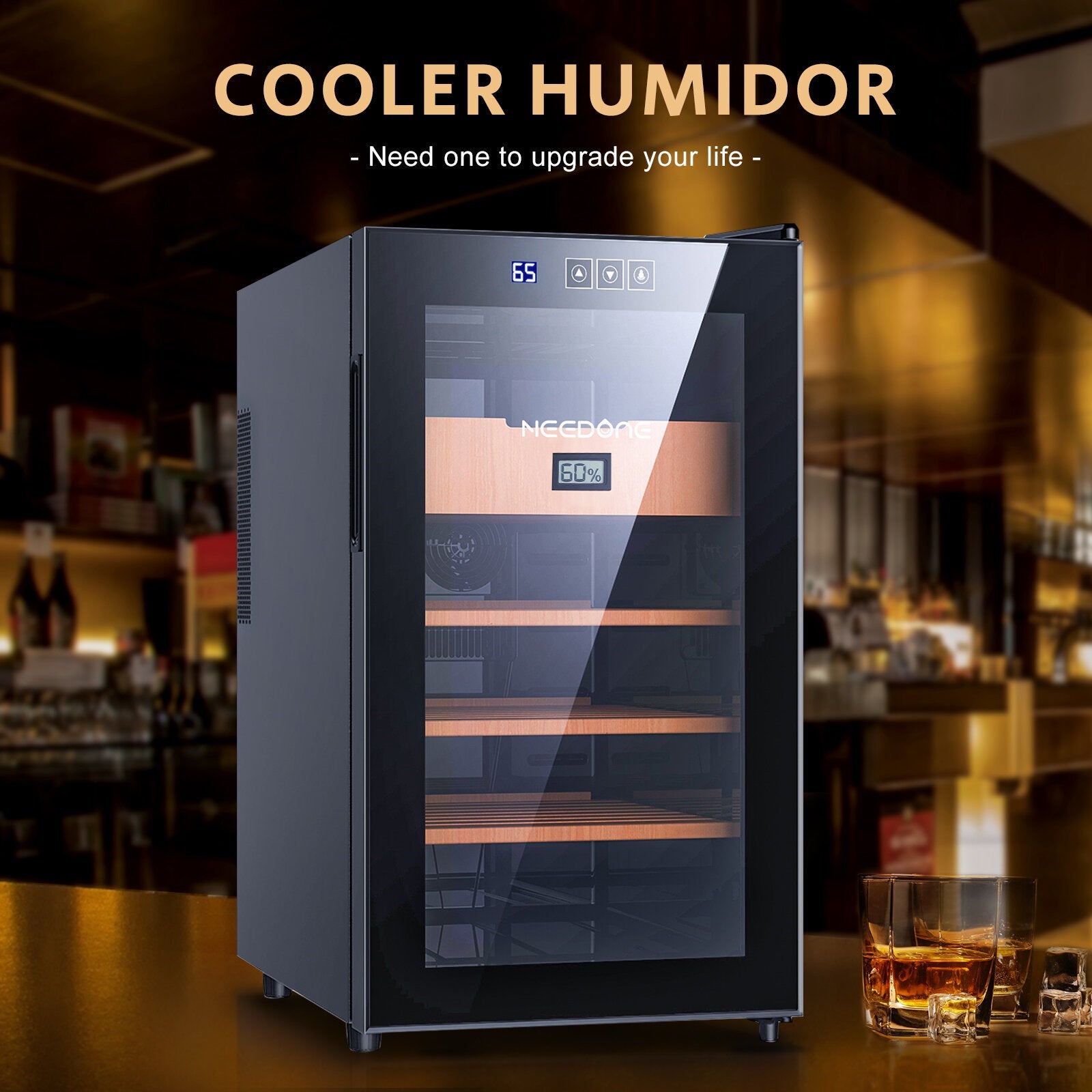 Needone 48l Cooler Humidor Electronic With Heating (300