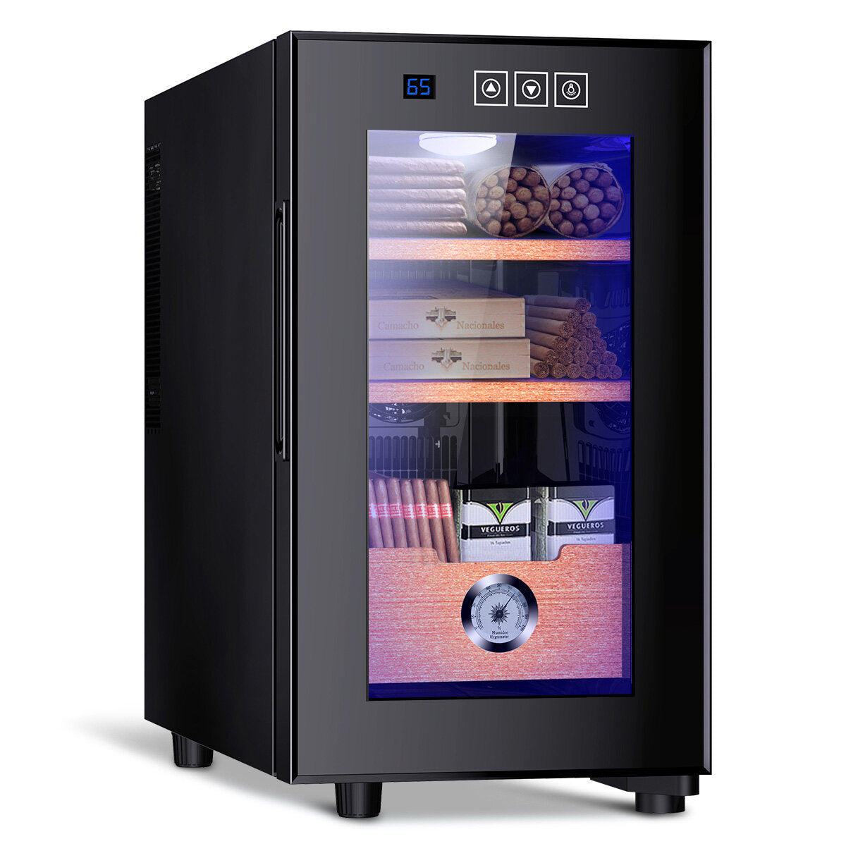 Needone Electronic Cooler Humidor,150 Capacity With Spanish