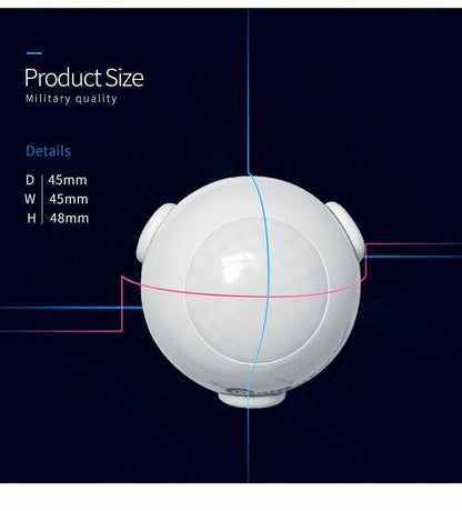 Neo Nas-pd01z Z-wave Pir Motion Sensor Home Automation For