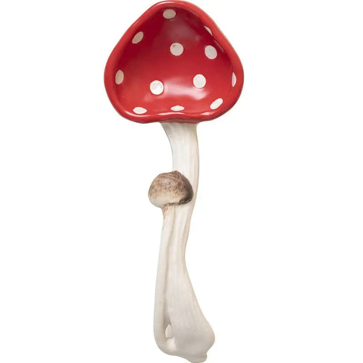 Nordic Style Ceramic Red Mushroom Tableware Set